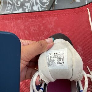 Nike White and Black Athletic Shoes